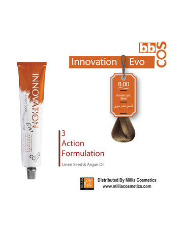 Innovation Hair Color 100 ml- 8.00